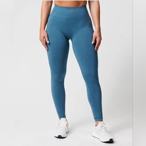 New With Tags Three Nails Seamless Leggings Teal Marle